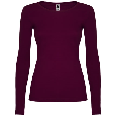 Picture of EXTREME LONG SLEEVE LADIES TEE SHIRT in Garnet.