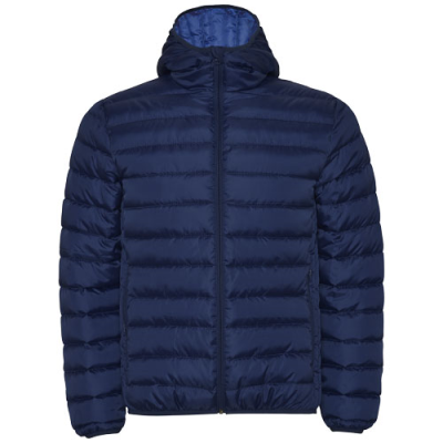 Picture of NORWAY MENS THERMAL INSULATED JACKET in Navy Blue.