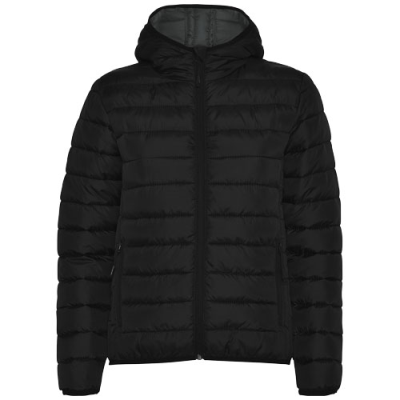 Picture of NORWAY LADIES THERMAL INSULATED JACKET in Solid Black.