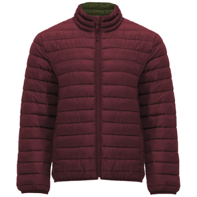 Picture of FINLAND MENS THERMAL INSULATED JACKET in Garnet.
