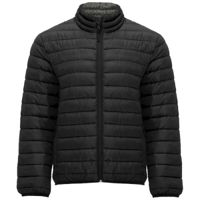Picture of FINLAND MENS THERMAL INSULATED JACKET in Solid Black.