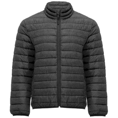 Picture of FINLAND MENS THERMAL INSULATED JACKET in Heather Black.