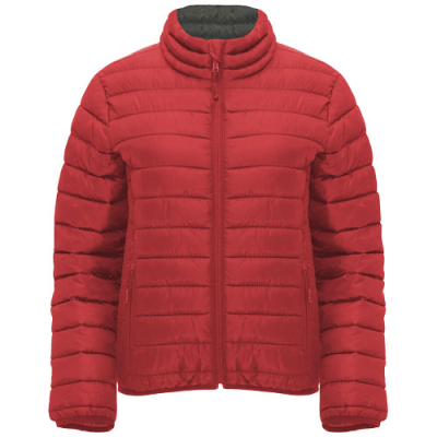 Picture of FINLAND LADIES THERMAL INSULATED JACKET in Red.