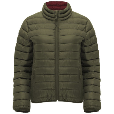 Picture of FINLAND LADIES THERMAL INSULATED JACKET in Militar Green.