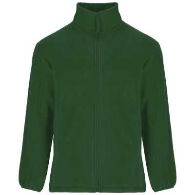 Picture of ARTIC MENS FULL ZIP FLEECE JACKET in Dark Green.