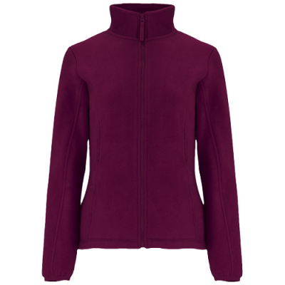 Picture of ARTIC LADIES FULL ZIP FLEECE JACKET in Garnet.