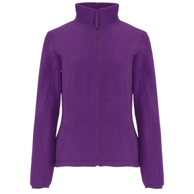 Picture of ARTIC LADIES FULL ZIP FLEECE JACKET in Purple.