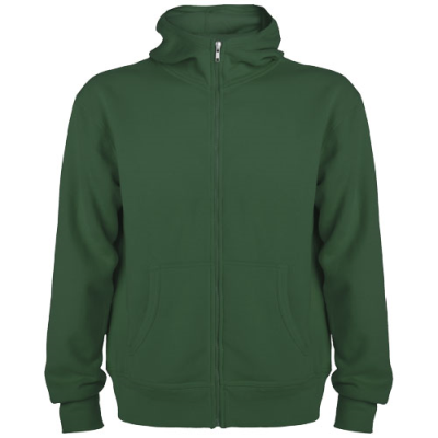 Picture of MONTBLANC UNISEX FULL ZIP HOODED HOODY in Dark Green