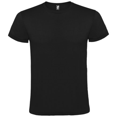 Picture of ATOMIC SHORT SLEEVE UNISEX TEE SHIRT in Solid Black.