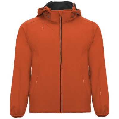 Picture of SIBERIA UNISEX SOFTSHELL JACKET in Vermillon Orange