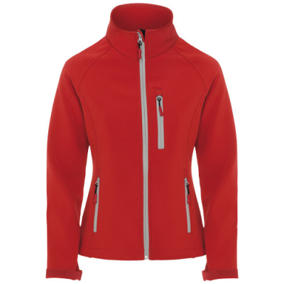 Picture of ANTARTIDA LADIES SOFTSHELL JACKET in Red.