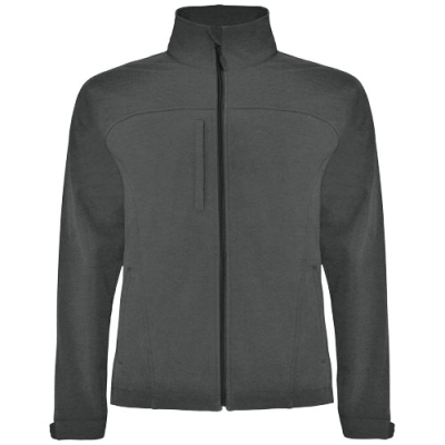 Picture of RUDOLPH UNISEX SOFTSHELL JACKET in Dark Lead.