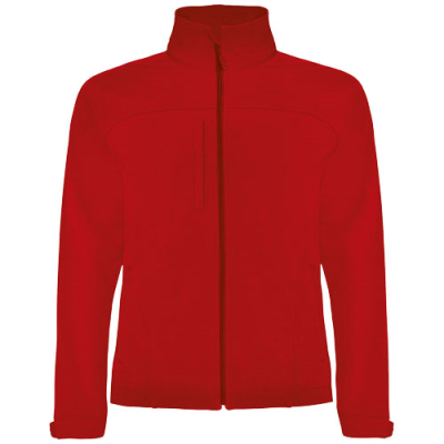 Picture of RUDOLPH UNISEX SOFTSHELL JACKET in Red.