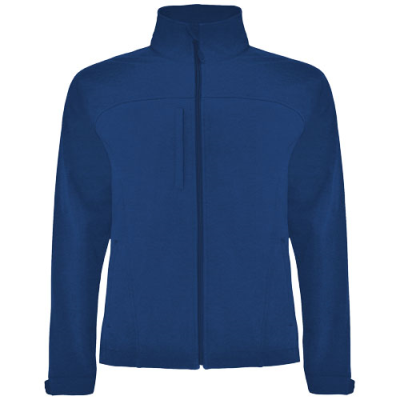 Picture of RUDOLPH UNISEX SOFTSHELL JACKET in Royal Blue.
