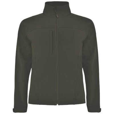 Picture of RUDOLPH UNISEX SOFTSHELL JACKET in Dark Military Green.