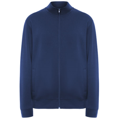 Picture of ULAN UNISEX FULL ZIP SWEATER in Royal Blue.