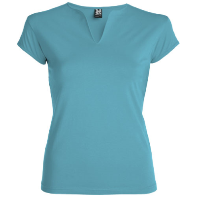 Picture of BELICE SHORT SLEEVE LADIES TEE SHIRT in Turquois.