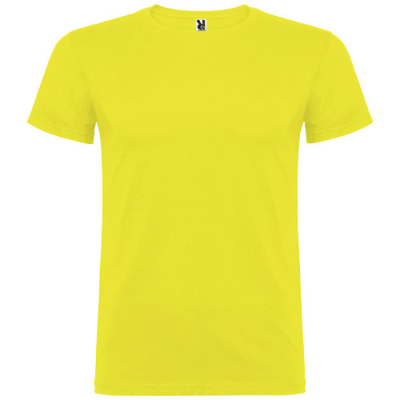 Picture of BEAGLE SHORT SLEEVE MENS TEE SHIRT in Yellow