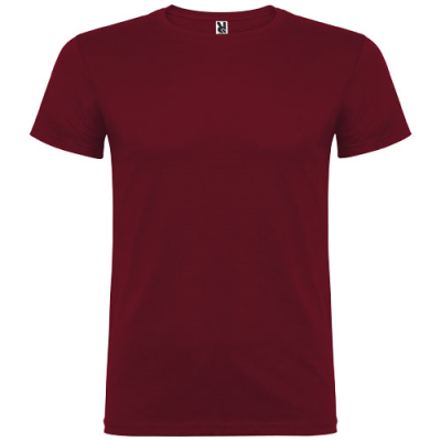 Picture of BEAGLE SHORT SLEEVE MENS TEE SHIRT in Garnet