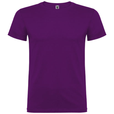 Picture of BEAGLE SHORT SLEEVE MENS TEE SHIRT in Purple