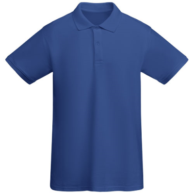 Picture of PRINCE SHORT SLEEVE MENS POLO in Royal Blue.