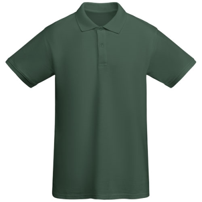 Picture of PRINCE SHORT SLEEVE MENS POLO in Dark Green.