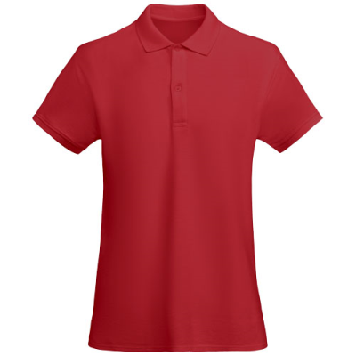Picture of PRINCE SHORT SLEEVE LADIES POLO in Red.