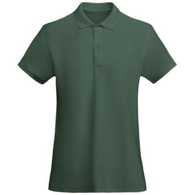 Picture of PRINCE SHORT SLEEVE LADIES POLO in Dark Green.