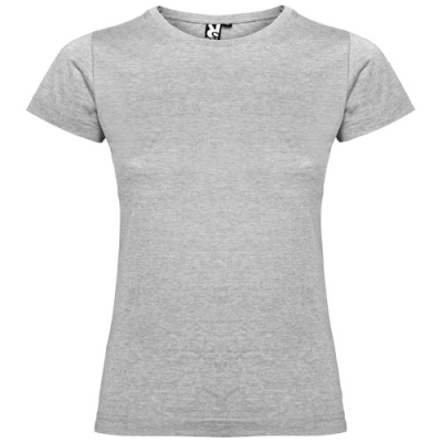 Picture of JAMAICA SHORT SLEEVE LADIES TEE SHIRT in Marl Grey