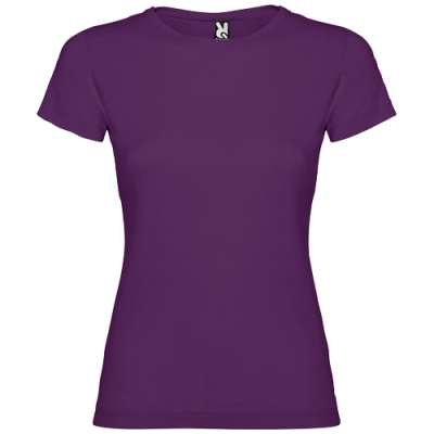 Picture of JAMAICA SHORT SLEEVE LADIES TEE SHIRT in Purple.