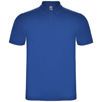 Picture of AUSTRAL SHORT SLEEVE UNISEX POLO in Royal Blue.