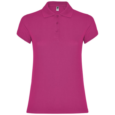 Picture of STAR SHORT SLEEVE LADIES POLO in Rossette