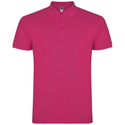 Picture of STAR SHORT SLEEVE MENS POLO in Rossette.