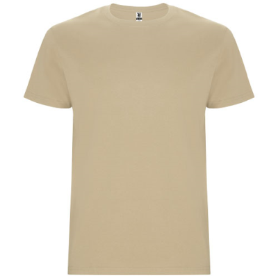 Picture of STAFFORD SHORT SLEEVE MENS TEE SHIRT in Sand.