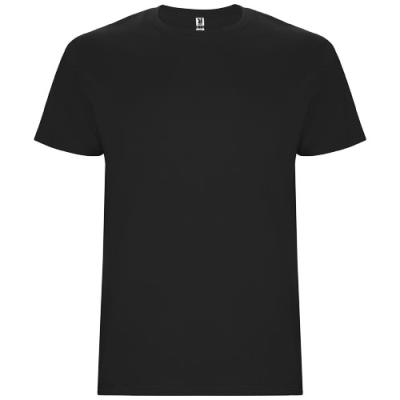 Picture of STAFFORD SHORT SLEEVE MENS TEE SHIRT in Solid Black