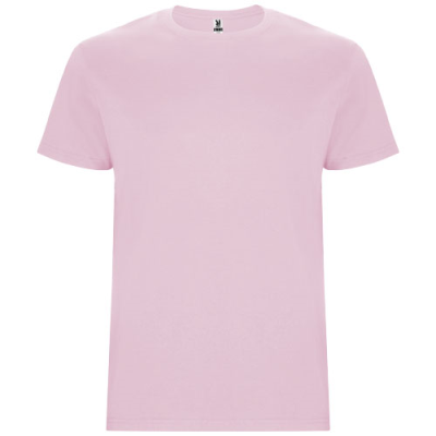Picture of STAFFORD SHORT SLEEVE MENS TEE SHIRT in Light Pink.