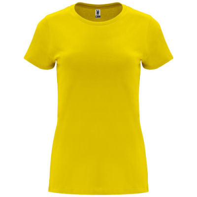 Picture of CAPRI SHORT SLEEVE LADIES TEE SHIRT in Yellow