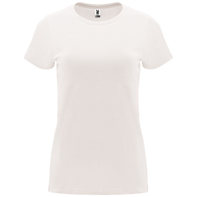 Picture of CAPRI SHORT SLEEVE LADIES TEE SHIRT in Vintage White