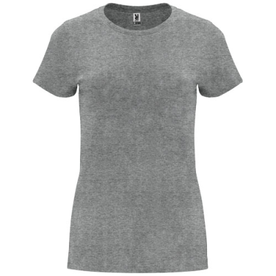 Picture of CAPRI SHORT SLEEVE LADIES TEE SHIRT in Marl Grey