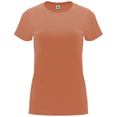 Picture of CAPRI SHORT SLEEVE LADIES TEE SHIRT in Greek Orange.