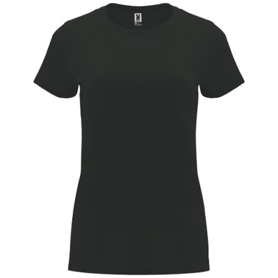 Picture of CAPRI SHORT SLEEVE LADIES TEE SHIRT in Dark Lead.