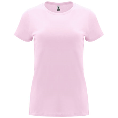 Picture of CAPRI SHORT SLEEVE LADIES TEE SHIRT in Light Pink.