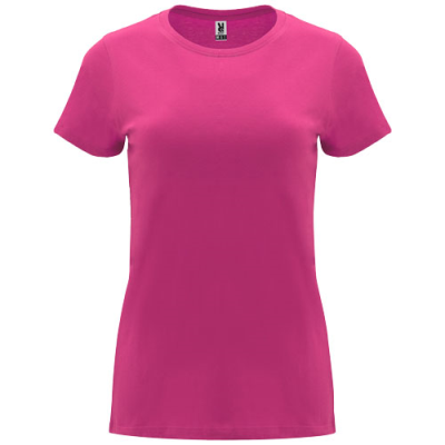 Picture of CAPRI SHORT SLEEVE LADIES TEE SHIRT in Rossette.