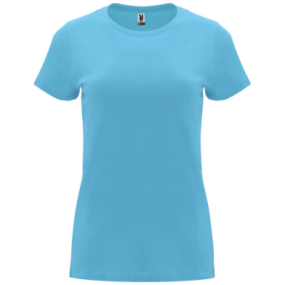 Picture of CAPRI SHORT SLEEVE LADIES TEE SHIRT in Turquois.