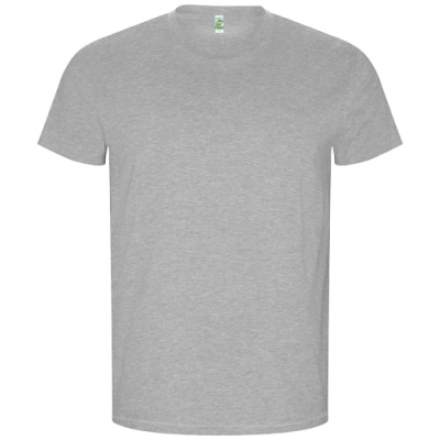 Picture of GOLDEN SHORT SLEEVE MENS TEE SHIRT in Marl Grey.