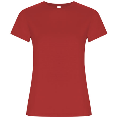 Picture of GOLDEN SHORT SLEEVE LADIES TEE SHIRT in Red.