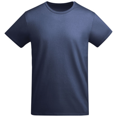 Picture of BREDA SHORT SLEEVE MENS TEE SHIRT in Navy Blue