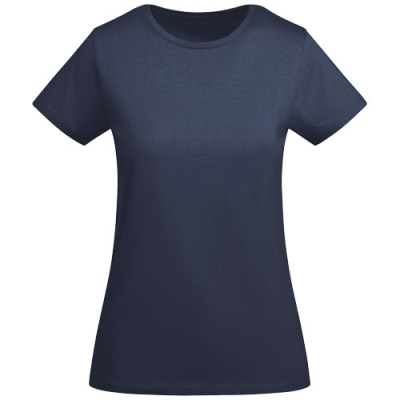 Picture of BREDA SHORT SLEEVE LADIES TEE SHIRT in Navy Blue.