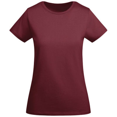 Picture of BREDA SHORT SLEEVE LADIES TEE SHIRT in Garnet