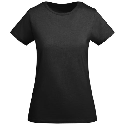 Picture of BREDA SHORT SLEEVE LADIES TEE SHIRT in Solid Black